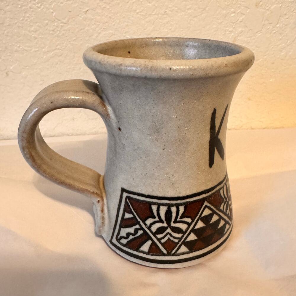Vintage Kokee Lodge Red Clay Waimea Pottery Kauai Hawaii 1979 Coffee Cup Mug